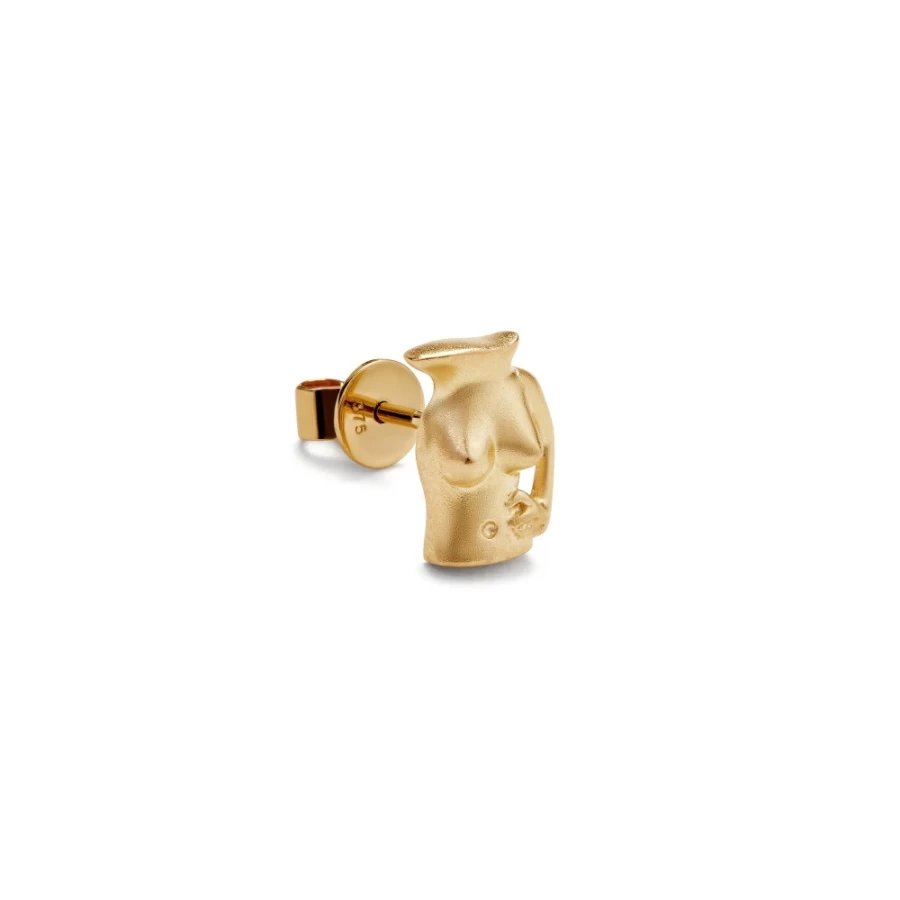 Anissa Kermiche Mini Jugs Jug Stud Earrings for Women - Playful Gold Hoop Earrings