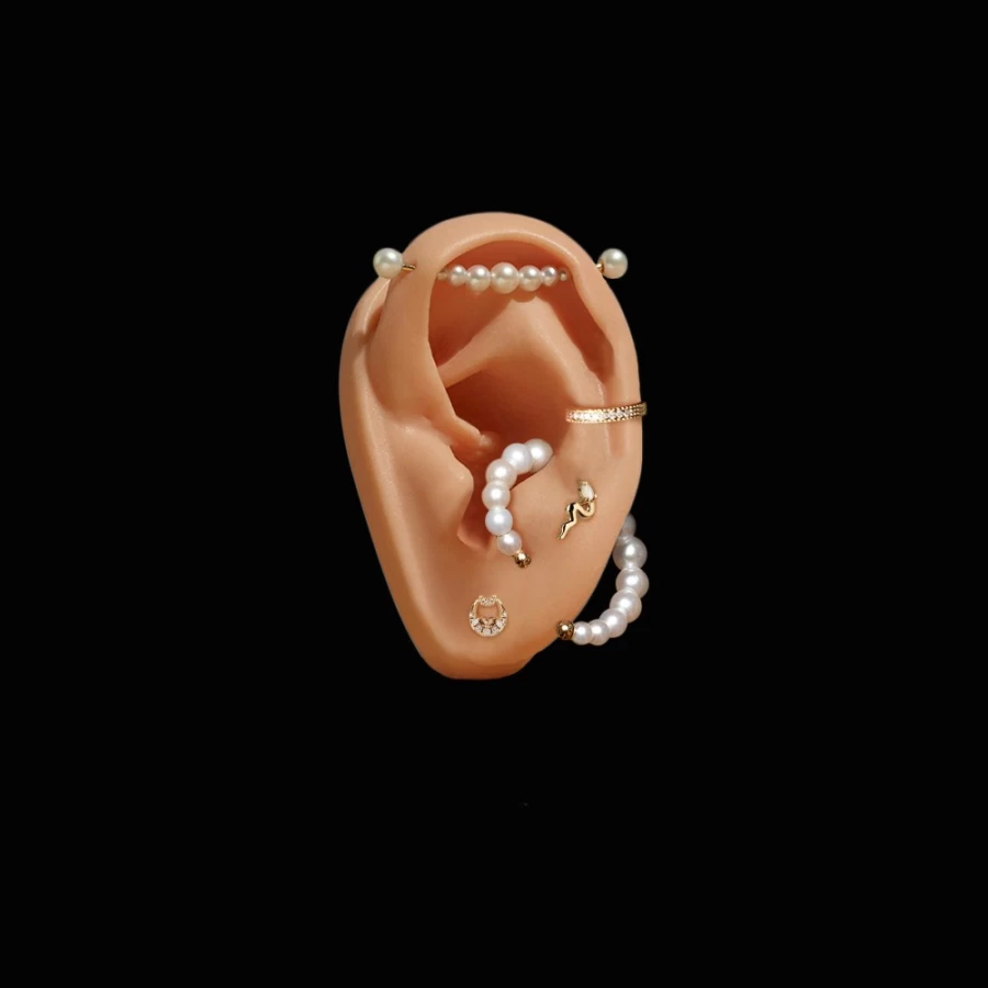 Anissa Kermiche Diamond Stud Earrings for Women - Elegant Luxury Jewelry