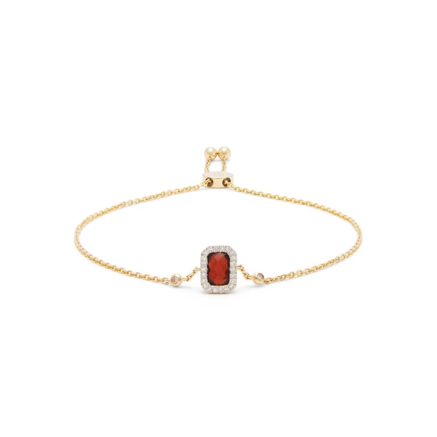 Anissa Kermiche Square Garnet Bracelet for Women - Elegant Gemstone Jewelry